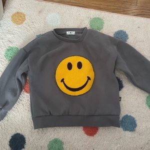 Smiley face toddler sweatshirt
